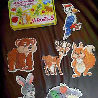 Игрушка ViromToys сортер Лесные: отзыв пользователя Детский Мир