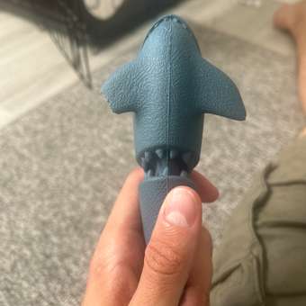 Игрушка для собак Barbaks Акула особо прочная серая 18*7.6*7.5см резина: отзыв пользователя. Зоомагазин Зоозавр