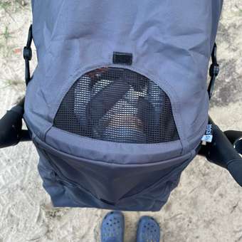 Коляска прогулочная Babyton City Grey серый: отзыв пользователя ДетМир