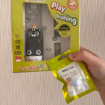 Зубная щетка электрическая MegaTen от 0 лет 1 шт.: отзыв пользователя Детский Мир