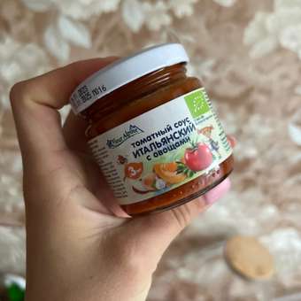 Соус Fleur Alpine Итальянский томатный с овощами 95г с 3 лет: отзыв пользователя ДетМир