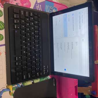 Планшет 10.1" HD детский с клавиатурой и стилусом: отзыв пользователя Детский Мир