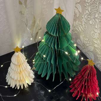Новогодние украшения FUTURINO Home Ёлочки 3 шт.: отзыв пользователя ДетМир