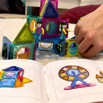 Конструктор SAYFUN toys магнитный 73 дет.: отзыв пользователя Детский Мир