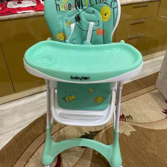 Стульчик для кормления Babyton Animals Green классический: отзыв пользователя ДетМир