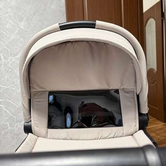 Коляска 3в1 MOWbaby AMBER бежевый: отзыв пользователя Детский Мир