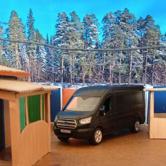 Автомобиль Mobicaro Ford Transit Van 2018 1:32: отзыв пользователя Детский Мир