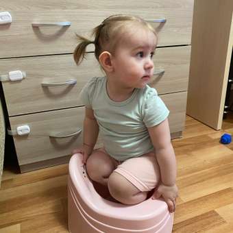 Горшок Babyton розовый: отзыв пользователя ДетМир