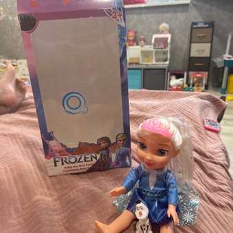 Кукла классическая ТОТОША Frozen Музыкальная кукла с коляской высота 35 см: отзыв пользователя Детский Мир