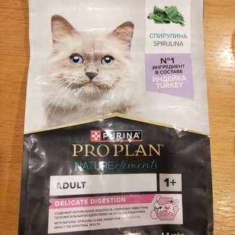 Корм сухой для кошек PRO PLAN Nature Elements DELICATE DIGESTION 1.4 кг с индейкой: отзыв пользователя. Зоомагазин Зоозавр