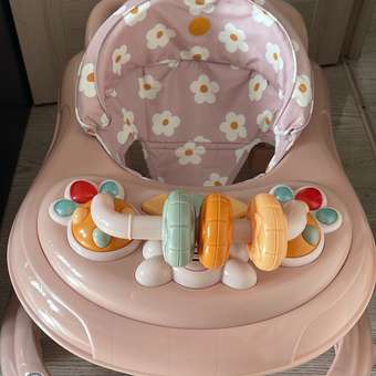 Ходунки Happy Baby Smiley розовый: отзыв пользователя Детский Мир