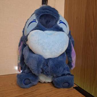 Игрушка мягкая Stitch син с сердц BZ-057: отзыв пользователя Детский Мир