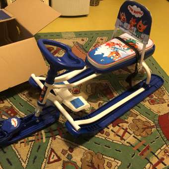 Снегокат Ника Три кота: отзыв пользователя Детский Мир