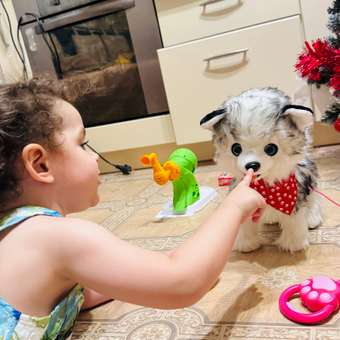 Мягкая игрушка ТОТОША собачка на поводке ходит, лает, поет: отзыв пользователя Детский Мир