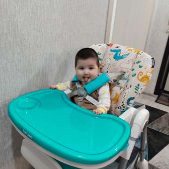Стульчик для кормления Babyton Pretty Friends голубой: отзыв пользователя Детский Мир