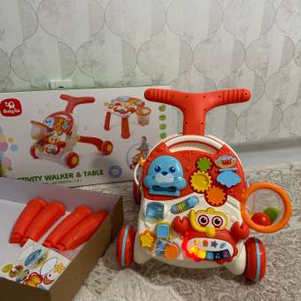 Ходунки BabyGo Со столиком: отзыв пользователя Детский Мир