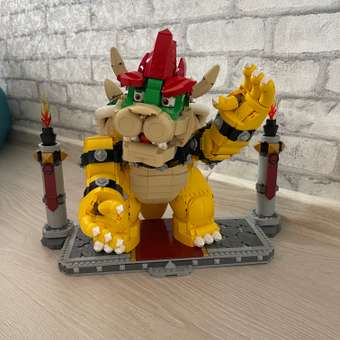 Конструктор LEGO Super Mario The Mighty Bowser 2807 дет.: отзыв пользователя Детский Мир