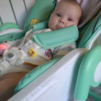 Стульчик для кормления Babyton Animals Green зеленый: отзыв пользователя Детский Мир