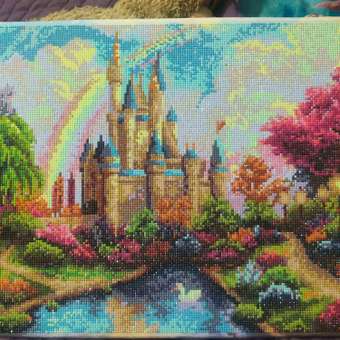 Алмазная мозаика Art on Canvas Замок сказочный в ассортименте: отзыв пользователя Детский Мир
