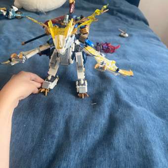 Конструктор LEGO NINJAGO Робот драконий всадник Роуга 584 дет.: отзыв пользователя Детский Мир