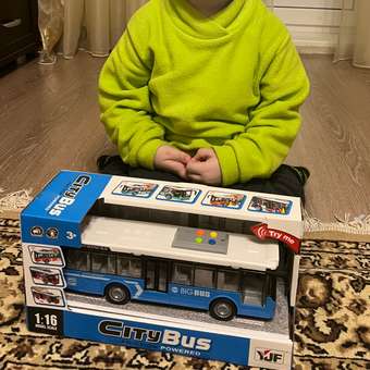 Автобус Veld Co 1:16: отзыв пользователя Детский Мир