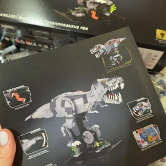 Конструктор TrendToys Динозавр -Тиранозавр 730 дет.: отзыв пользователя Детский Мир