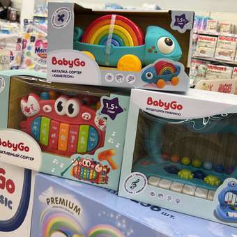 Игрушка BabyGo сортер Крабик: отзыв пользователя ДетМир