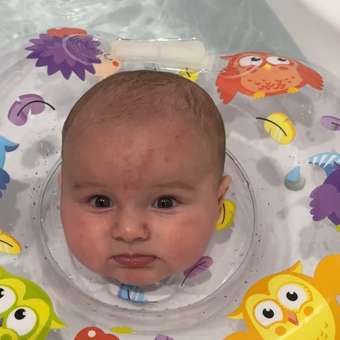 Круг для купания ROXY-KIDS Owl белый: отзыв пользователя Детский Мир