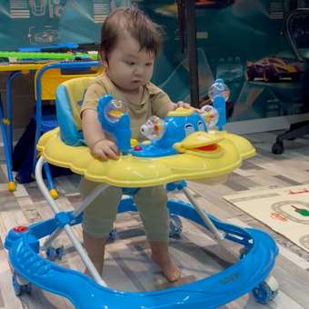Ходунки Babyton Quack Blue+Beige голубой: отзыв пользователя ДетМир