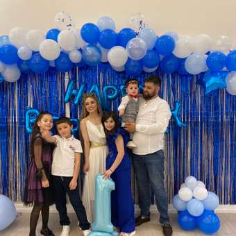 Шар GRABO Цифра 1 фольгированный Pastel-Blue 1207-4265: отзыв пользователя Детский Мир