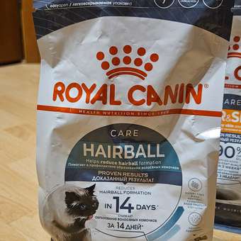 Корм сухой для кошек ROYAL CANIN Hairball Care 400г для профилактики образования волосяных комочков в желудочно-кишечном тракте: отзыв пользователя. Зоомагазин Зоозавр