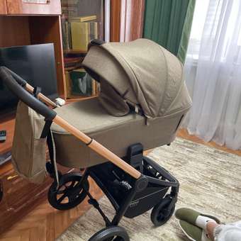 Коляска 2в1 MOWbaby Zoom 2в1, gold cacao brown коричневый: отзыв пользователя Детский Мир