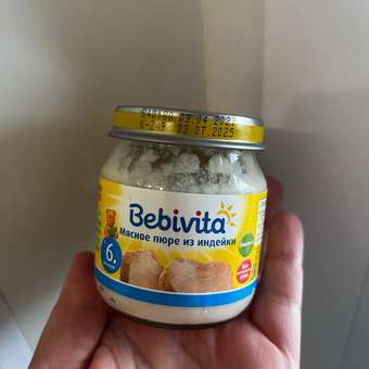 Пюре Bebivita Индейка с 6 мес 100 г: отзыв пользователя Детский Мир