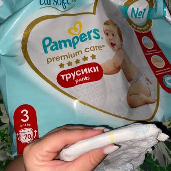 Трусики Pampers Premium Care 3 (6-11 кг) 70 шт.: отзыв пользователя ДетМир