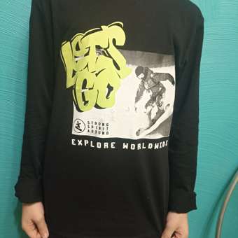 Лонгслив Futurino: отзыв пользователя Детский Мир