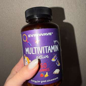 Витамины для детей EVINWAVE Active: отзыв пользователя Детский Мир