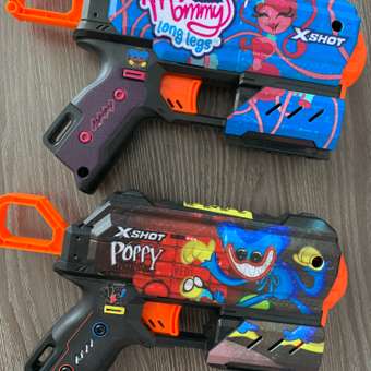 Бластер Zuru XSHOT  Skins Flux Poppy Playtime в ассортименте: отзыв пользователя ДетМир
