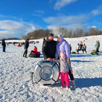 Тюбинг NiKA kids 95 см: отзыв пользователя Детский Мир