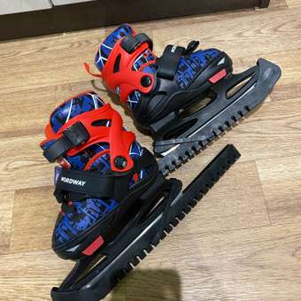 Чехлы для коньков Задира универсальные 2 шт. черные: отзыв пользователя Детский Мир