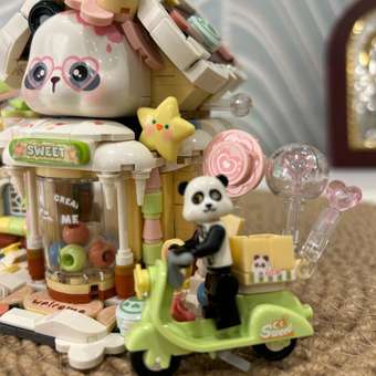 Конструктор Loz панда и мороженное 884 дет.: отзыв пользователя Детский Мир