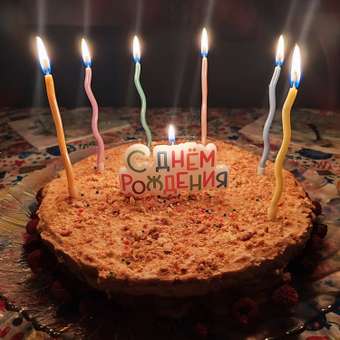 Набор свечей Yotoy Волна 6 штук: отзыв пользователя Детский Мир