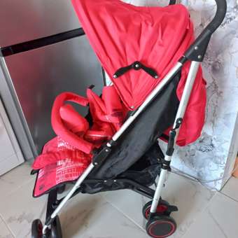 Коляска прогулочная Babyton City Red красный: отзыв пользователя Детский Мир
