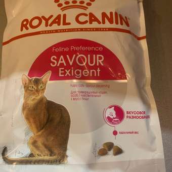 Корм для кошек ROYAL CANIN Savour Exigent для привередливых взрослых кошек от 1года сухой 0.2кг: отзыв пользователя. Зоомагазин Зоозавр