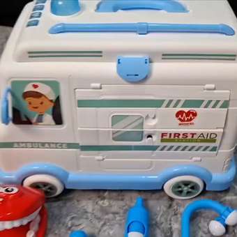 Игрушка TrendToys Доктор с машинкой скорой помощи 30 предм.: отзыв пользователя Детский Мир