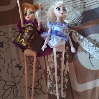 Кукла модельная ТОТОША Эльза и Анна шарнирные высота 29 см: отзыв пользователя Детский Мир