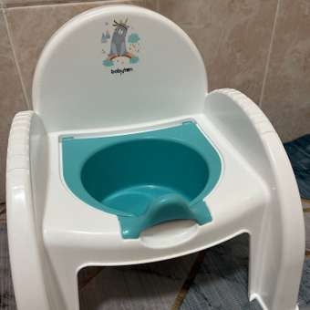 Горшок Babyton стульчик зеленый: отзыв пользователя Детский Мир