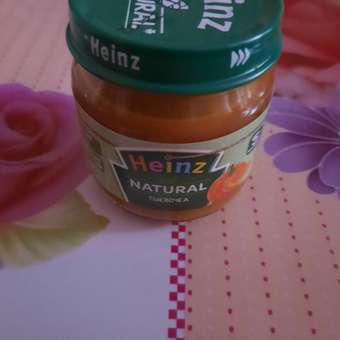 Пюре Heinz Тыква с 5 мес 80 г: отзыв пользователя ДетМир