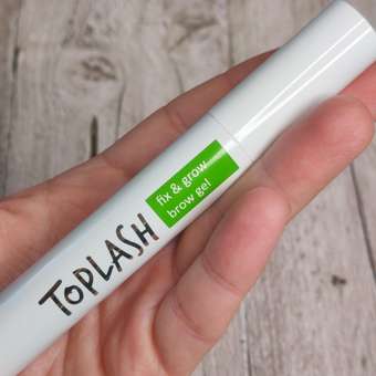 Гель для укрепления и фиксации бровей Toplash Fix and grow brow gel: отзыв пользователя Детский Мир