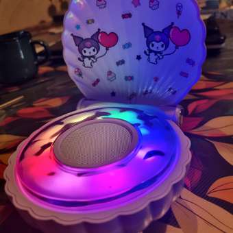 Колонка bluetooth KUROMI Ракушка: отзыв пользователя Детский Мир