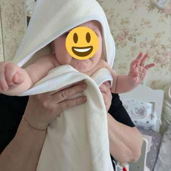 Полотенце уголок Утёнок 90 x 90 см 1 шт.: отзыв пользователя Детский Мир